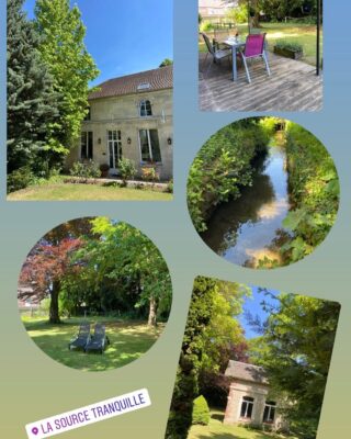 Summer has arrived in Mouy ☀️ so much to explore or relax in the garden. Decisions decisions #relax #repos #timeout #explore #travel #tourisme #hautdefrance #france #oise #picardie #gite #senlis #chantilly #beauvais #mouy #garden #river #cycling #walk #market