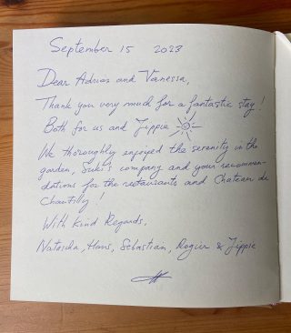 ❤️???????? #happy #guests #dogsofinstagram #happyholidays #gite #vacances #oisetourisme #northernfrance #hautdefrance #tourism #gitedefrance